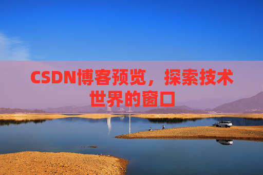 CSDN博客预览，探索技术世界的窗口